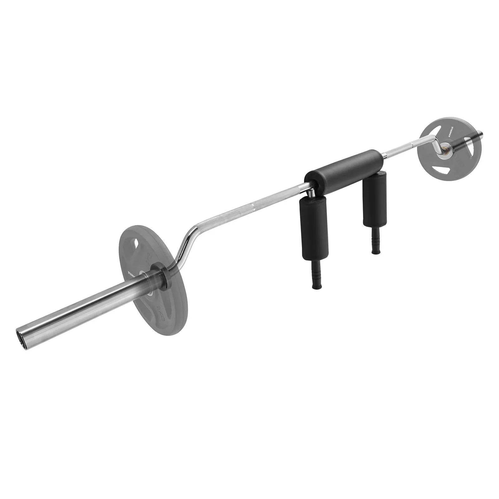 VEVOR drošības pietupienu stienis, 317,5 kg slodze, ar plecu un roku spilventiņiem, 28 mm diametrs, piemērots priekšējiem pietupieniem, izklupieniem un rehabilitācijai