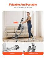 VEVOR vēdera preses trenažieris, core un vēdera muskuļu trenažieris, salokāms un regulējams fitnesa aprīkojums, 200 kg nestspēja, mājas sporta zālei