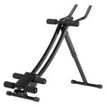 VEVOR vēdera preses trenažieris, core un vēdera muskuļu trenažieris, salokāms un regulējams fitnesa aprīkojums, 200 kg nestspēja, mājas sporta zālei
