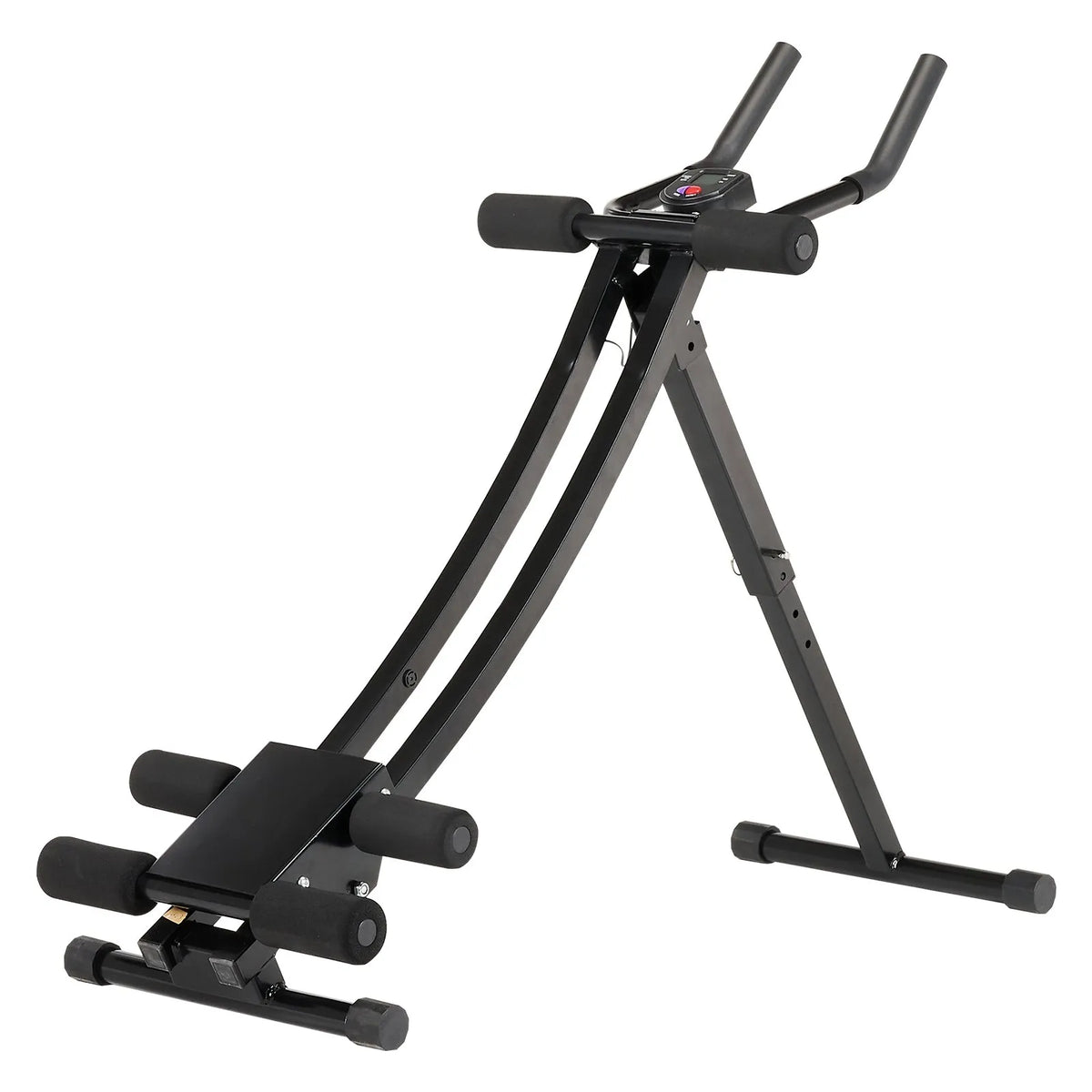 VEVOR vēdera preses trenažieris, core un vēdera muskuļu trenažieris, salokāms un regulējams fitnesa aprīkojums, 200 kg nestspēja, mājas sporta zālei