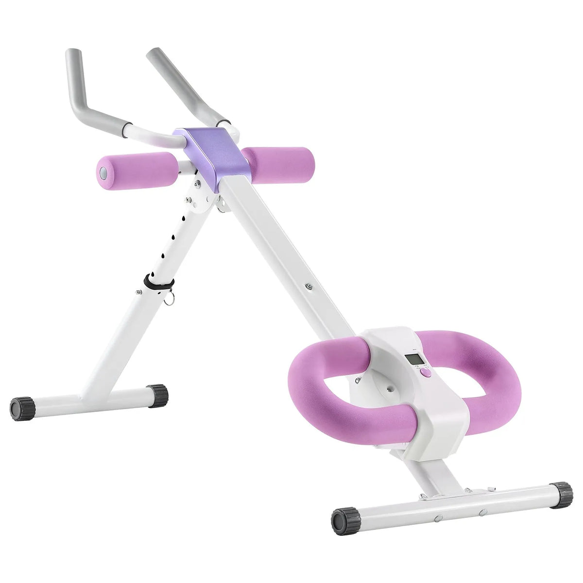 VEVOR vēdera preses trenažieris, core un vēdera muskuļu trenažieris, salokāms un regulējams fitnesa aprīkojums, 150 kg nestspēja, mājas sporta zālei