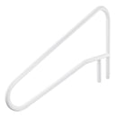 VEVOR baseina margas 137,1 × 81,3 cm, pastiprinātas nerūsējošā tērauda peldbaseina margas ar nestspēju līdz 100 kg, bezšuvju metinājums, iegremdēta vai ar pamatplāksni montējama konstrukcija lietošanai pie baseina, akvaparkos un spa centros