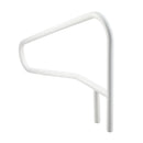 VEVOR baseina margas 137,1 × 81,3 cm, pastiprinātas nerūsējošā tērauda peldbaseina margas ar nestspēju līdz 100 kg, bezšuvju metinājums, iegremdēta vai ar pamatplāksni montējama konstrukcija lietošanai pie baseina, akvaparkos un spa centros