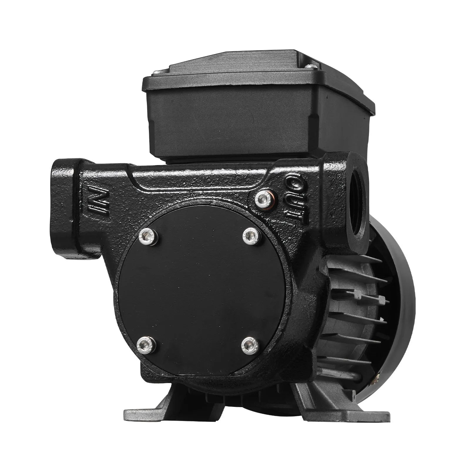 VEVOR eļļas pārsūknēšanas sūknis 230 V, 60 L/min, AC degvielas pārsūknēšanas sūknis dīzeļdegvielai, petrolejai un biodīzeļdegvielai, maks. iesūkšana 2,4 m, maks. pacelšana 13,7 m, piemērots transportlīdzekļiem, būvlaukumiem un saimniecībām