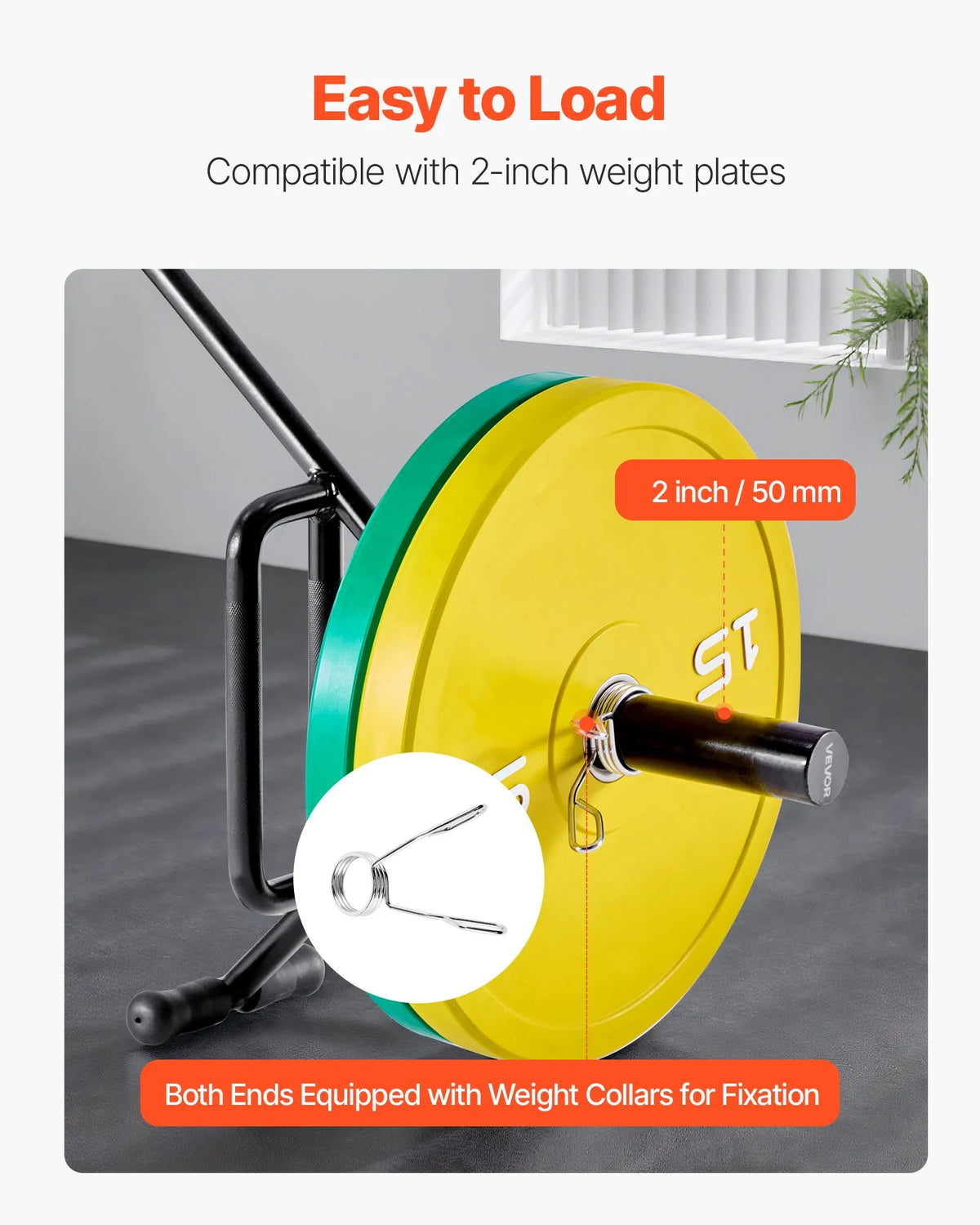VEVOR trapeces stienis (hex bar), atvērta rāmja konstrukcija, 360 kg slodze, 50 mm diametrs, ar rievotiem rokturiem, piemērots pietupieniem, vilkmei un plecu spiedienam