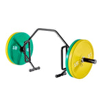VEVOR trapeces stienis (hex bar), atvērta rāmja konstrukcija, 360 kg slodze, 50 mm diametrs, ar rievotiem rokturiem, piemērots pietupieniem, vilkmei un plecu spiedienam