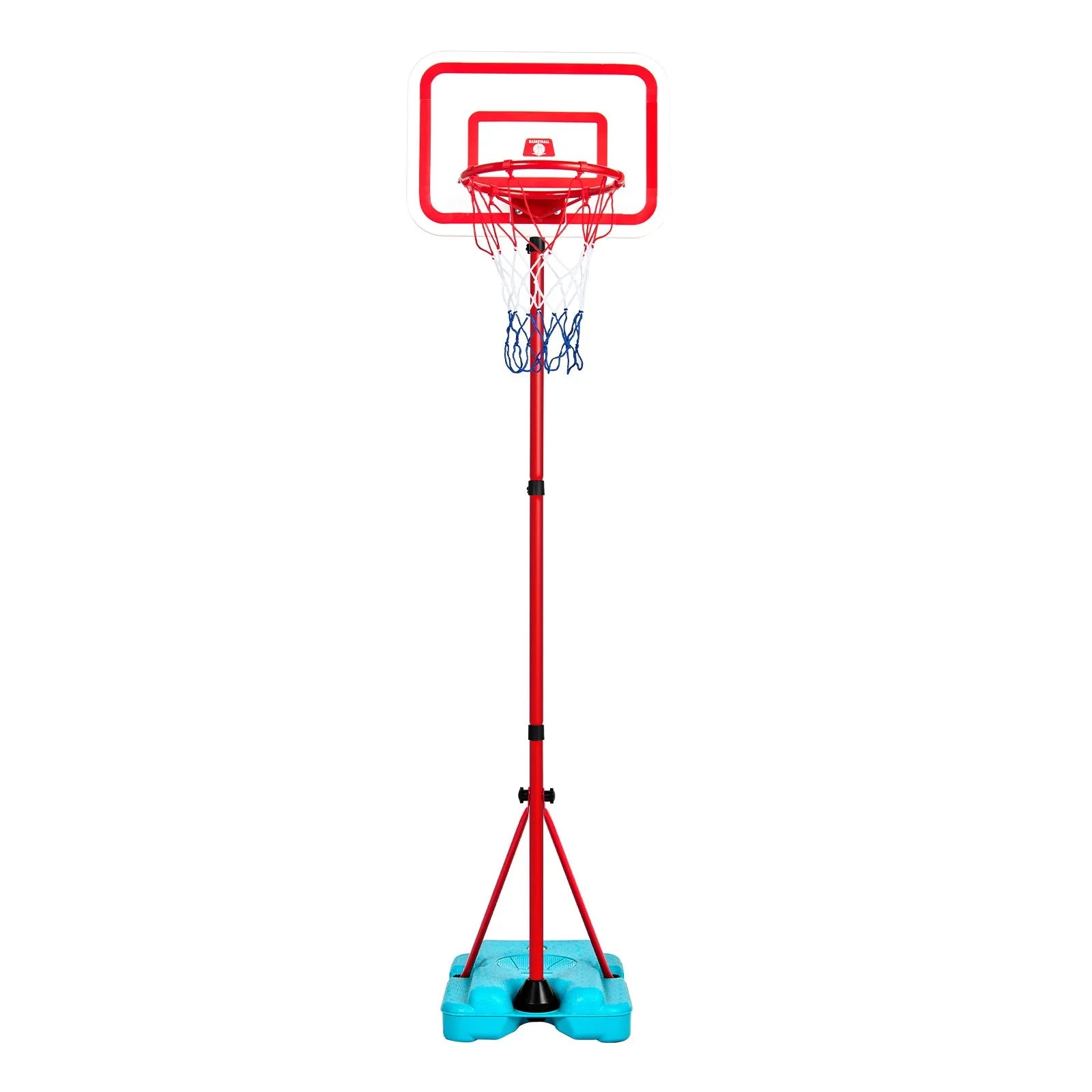 VEVOR Bērnu basketbola statīvs ar regulējamu augstumu un uzpildāmu pamatni, pārnēsājams basketbola komplekts iekštelpām un pagalmam, piemērots bērniem 3–8 gadi, zēniem un meitenēm