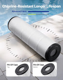 VEVOR Baseina filtra kārtridžs, 4 gab., 9,75 m², SPA un karstās vannas filtra kārtridžu nomaiņa, saderīgs ar Pentair CCP420 un Pleatco PCC80-PAK4L, drošs bērniem un mājdzīvniekiem, viegli tīrāms