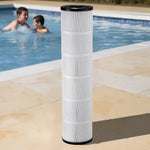 VEVOR Baseina filtra kārtridži 4 × 12,1 m², spa un burbuļvannu filtra nomaiņas komplekts, saderīgs ar Pentair CCP520, R173578 un PCC130, trilobāras krokas, drošs bērniem un mājdzīvniekiem, viegli tīrāms