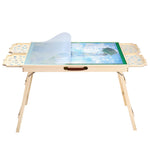 VEVOR 1500 detaļu puzles galds ar salokāmām kājām, 4 atvilktnēm un pārsegu, 86 x 63 cm pārnēsājams koka dēlis ar filca virsmu, regulējams 6 slīpuma leņķos, puzļu piederumi pieaugušajiem, dāvana mammai