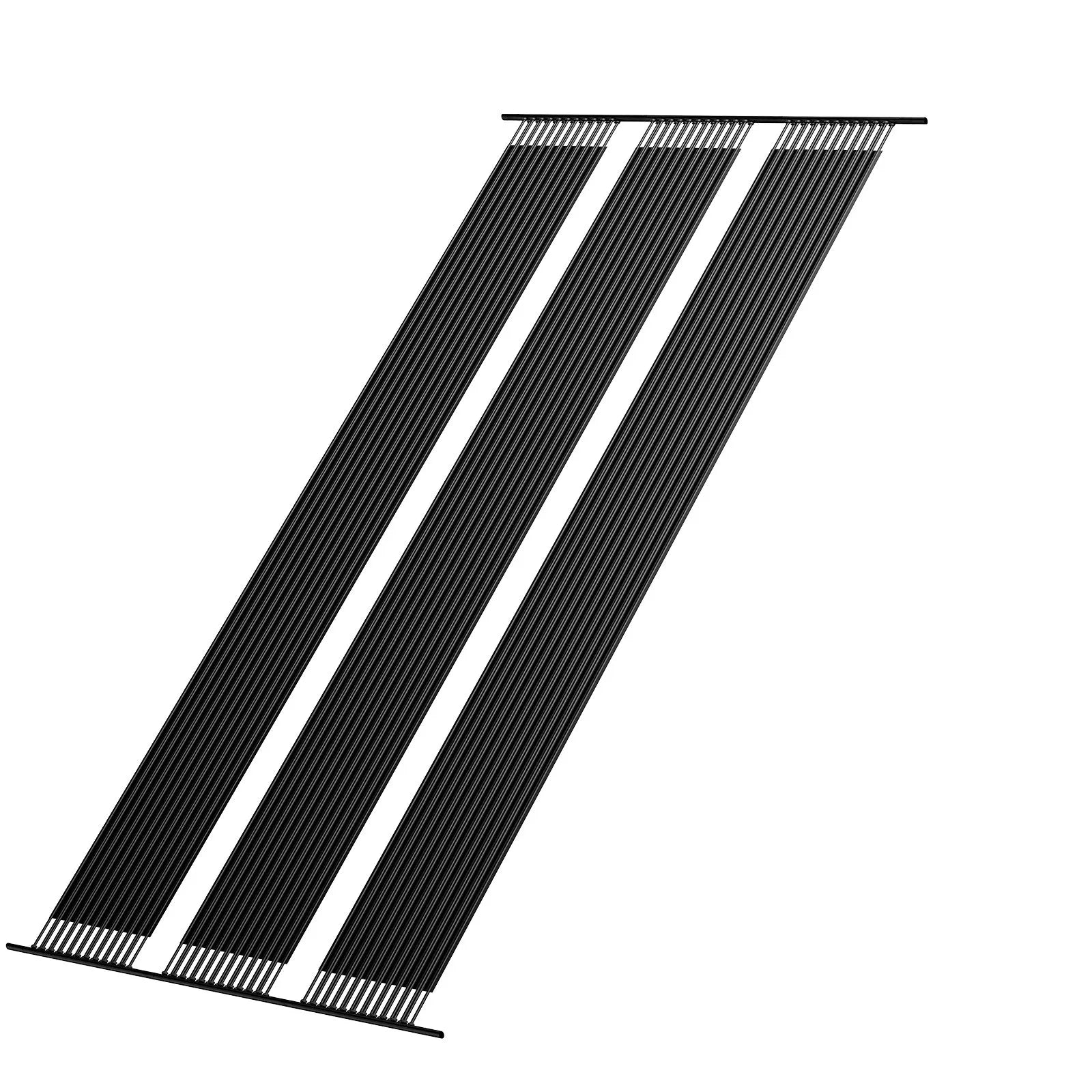 VEVOR Saules baseina sildītājs, 1,22 × 7,32 m HDPE baseina apsildes sistēma ar pilnu piederumu komplektu, universāls saules panelis ūdens temperatūras paaugstināšanai, piemērots virszemes un iebūvējamajiem baseiniem