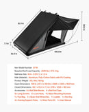 VEVOR Jumta telts ar cieto apvalku 2–3 personām, alumīnija konstrukcija ar trīskrāsu LED apgaismojumu, biezs matracis un 1 logs, ūdensizturīga un vēja noturīga, piemērota Jeep, SUV un pikapam