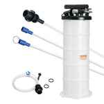 VEVOR šķidruma ekstraktors 6,5 l pneimatisks/manuāls eļļas maiņas vakuuma šķidruma ekstraktors ar mēraparātu un iesūkšanas šļūteni automobiļu šķidrumu vakuuma izsūkšanai