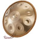 VEVOR Handpan tērauda bungas 55,9 cm ar 10 notīm D minorā ar vālīti