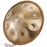 VEVOR Handpan tērauda bungas 55,9 cm ar 10 notīm D minorā ar vālīti