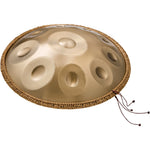 VEVOR Handpan tērauda bungas 55,9 cm ar 10 notīm D minorā ar vālīti