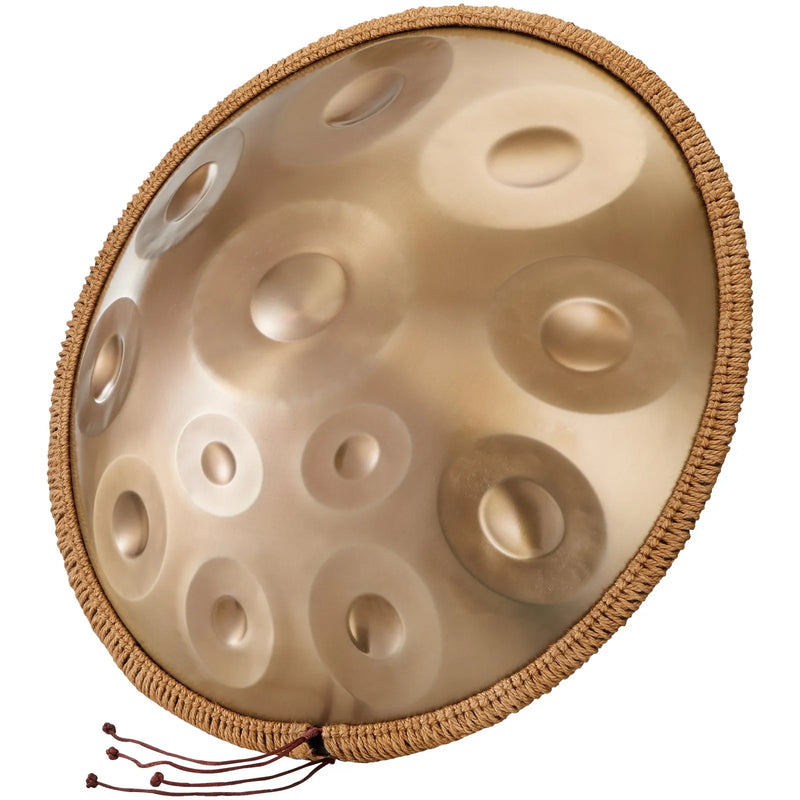 VEVOR Handpan tērauda mēles bungas 55,9 cm 12 notis D minorā ar vālīti