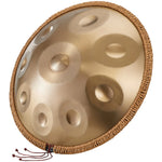 VEVOR Handpan tērauda mēles bungas 55,9 cm ar 9 notīm D minorā ar vālītēm pieaugušajiem