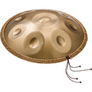 VEVOR Handpan tērauda mēles bungas 55,9 cm ar 9 notīm D minorā ar vālītēm pieaugušajiem