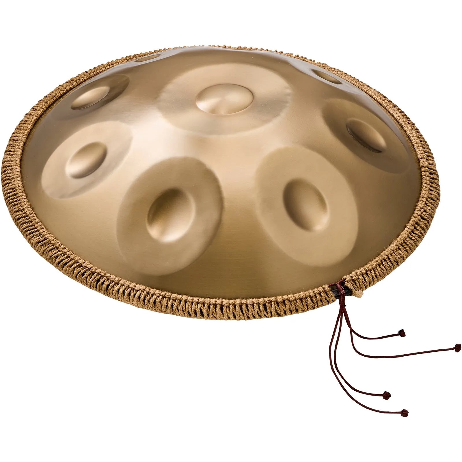 VEVOR Handpan tērauda mēles bungas 55,9 cm ar 9 notīm D minorā ar vālītēm pieaugušajiem
