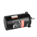 VEVOR 0,75 ZS baseina sūkņa motors, 56J rāmis, 115 V (8 A) / 230 V (4 A), 3450 apgr./min., 60 Hz, servisa koeficients 1,5, 80 μF/250 V kondensators, pretēji pulksteņrādītāja virzienam rotācija, apaļā atloka nomaiņas motors