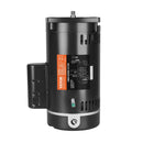 VEVOR 1,5 ZS baseina sūkņa motors, 56Y rāmis, 115 V (12,8 A) / 230 V (6,4 A), 3450 apgr./min., 60 Hz, servisa koeficients 1,1, 90 μF/250 V kondensators, pretēji pulksteņrādītāja virzienam rotācija, kvadrātveida atloka nomaiņas motors