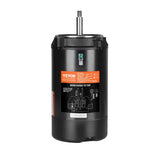 VEVOR 1 ZS baseina sūkņa motors, 56J rāmis, 115 V (9,8 A) / 230 V (4,9 A), 3450 apgr./min., 60 Hz, servisa koeficients 1,4, 90 μF/250 V kondensators, pretēji pulksteņrādītāja virzienam rotācija, apaļā atloka nomaiņas motors