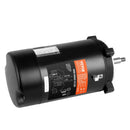 VEVOR 1 ZS baseina sūkņa motors, 56J rāmis, 115 V (9,8 A) / 230 V (4,9 A), 3450 apgr./min., 60 Hz, servisa koeficients 1,4, 90 μF/250 V kondensators, pretēji pulksteņrādītāja virzienam rotācija, apaļā atloka nomaiņas motors