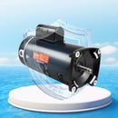 VEVOR 2 HP baseina sūkņa motors, 56Y rāmis, 230 V, 3450 apgr./min, 50 μF/250 V kondensators, CCW rotācija, kvadrātveida atloks