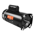 VEVOR 2 HP baseina sūkņa motors, 56Y rāmis, 230 V, 3450 apgr./min, 50 μF/250 V kondensators, CCW rotācija, kvadrātveida atloks
