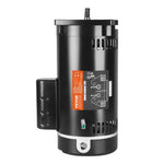 VEVOR 2 HP baseina sūkņa motors, 56Y rāmis, 230 V, 3450 apgr./min, 50 μF/250 V kondensators, CCW rotācija, kvadrātveida atloks