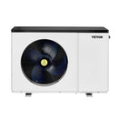 VEVOR Elektriskais baseina siltumsūknis, 1,48–7,11 kW sildīšanas jauda, energoefektīvs invertora tipa baseina ūdens sildītājs un dzesētājs virszemes baseiniem 15–30 m³, 220–240 V, 50 Hz