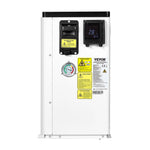 VEVOR Elektriskais baseina siltumsūknis, 1,48–7,11 kW sildīšanas jauda, energoefektīvs invertora tipa baseina ūdens sildītājs un dzesētājs virszemes baseiniem 15–30 m³, 220–240 V, 50 Hz