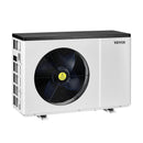VEVOR Elektriskais baseina siltumsūknis, 1,48–7,11 kW sildīšanas jauda, energoefektīvs invertora tipa baseina ūdens sildītājs un dzesētājs virszemes baseiniem 15–30 m³, 220–240 V, 50 Hz