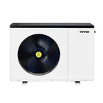 VEVOR Elektriskais baseina siltumsūknis, 2,51–11,38 kW sildīšanas jauda, energoefektīvs invertora tipa baseina ūdens sildītājs un dzesētājs 25–50 m³ virszemes baseiniem, AC 220–240 V, 50 Hz