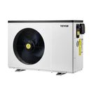VEVOR Elektriskais baseina siltumsūknis, 2,51–11,38 kW sildīšanas jauda, energoefektīvs invertora tipa baseina ūdens sildītājs un dzesētājs 25–50 m³ virszemes baseiniem, AC 220–240 V, 50 Hz