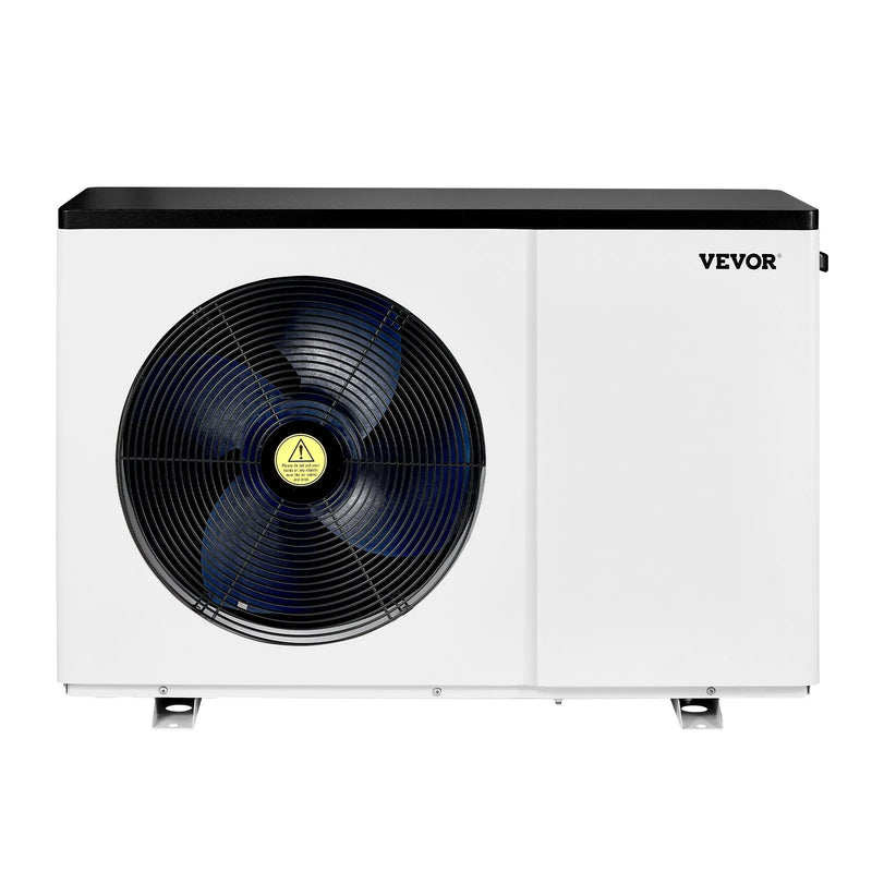 VEVOR Elektriskais baseina siltumsūknis, 3,22–15,25 kW sildīšanas jauda, energoefektīvs invertora tipa baseina ūdens sildītājs un dzesētājs 30–60 m³ virszemes baseiniem, AC 220–240 V, 50 Hz