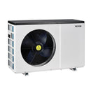 VEVOR Elektriskais baseina siltumsūknis, 3,22–15,25 kW sildīšanas jauda, energoefektīvs invertora tipa baseina ūdens sildītājs un dzesētājs 30–60 m³ virszemes baseiniem, AC 220–240 V, 50 Hz