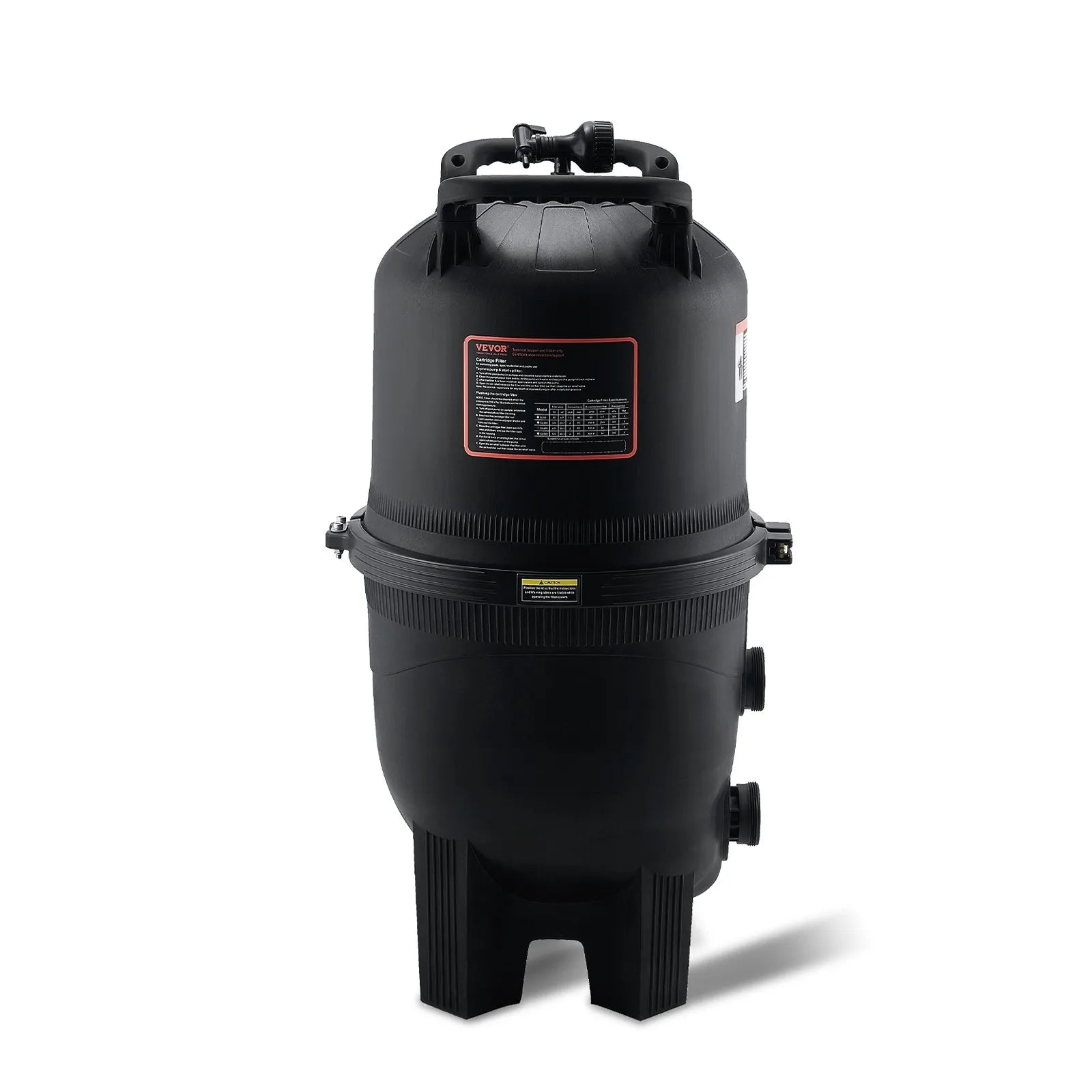 VEVOR Kārtridža baseina filtrs, 40 m² filtrācijas laukums, filtrācijas sistēma iebūvējamam un virszemes baseinam ar uzlabotu filtru un hermētisku korpusu, piemērota karstajām vannām, SPA un piepūšamajiem baseiniem
