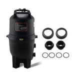 VEVOR Kārtridža baseina filtrs, 40 m² filtrācijas laukums, filtrācijas sistēma iebūvējamam un virszemes baseinam ar uzlabotu filtru un hermētisku korpusu, piemērota karstajām vannām, SPA un piepūšamajiem baseiniem