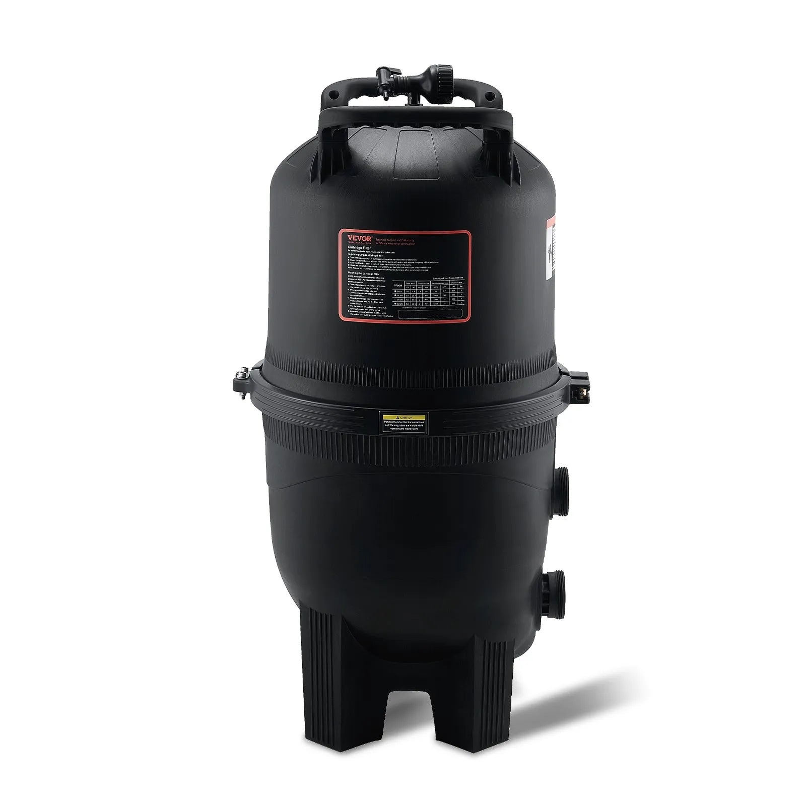 VEVOR Kārtridža baseina filtrs, 49 m² filtrācijas laukums, filtrācijas sistēma iebūvējamam un virszemes baseinam ar uzlabotu filtru un hermētisku korpusu, piemērota karstajām vannām, SPA un piepūšamajiem baseiniem