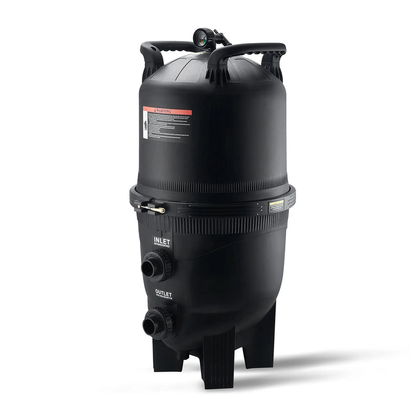 VEVOR Kārtridža baseina filtrs, 49 m² filtrācijas laukums, filtrācijas sistēma iebūvējamam un virszemes baseinam ar uzlabotu filtru un hermētisku korpusu, piemērota karstajām vannām, SPA un piepūšamajiem baseiniem