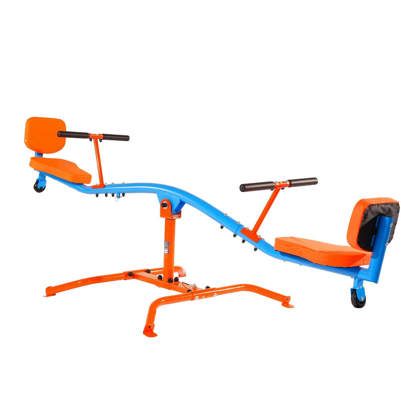 VEVOR Bērnu balansieris ar 136 kg slodzes ietilpību, sēdi un griezies tipa šūpoles ar ērti satveramiem rokturiem, 360° rotējošs āra rotaļu aprīkojums bērniem no 3 gadu vecuma