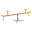 VEVOR Bērnu balansieris ar 45,4 kg slodzes ietilpību uz sēdvietu, sēdi un griezies tipa šūpoles ar 3 balsta kājām, 360° rotējošs āra rotaļu aprīkojums bērniem no 3 gadu vecuma