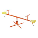 VEVOR Bērnu balansieris ar 45,4 kg slodzes ietilpību uz sēdvietu, sēdi un griezies tipa šūpoles ar 4 balsta kājām, 360° rotējošs āra rotaļu aprīkojums bērniem no 3 gadu vecuma