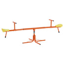 VEVOR Bērnu balansieris ar 45,4 kg slodzes ietilpību uz sēdvietu, sēdi un griezies tipa šūpoles ar 4 balsta kājām, 360° rotējošs āra rotaļu aprīkojums bērniem no 3 gadu vecuma