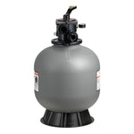 VEVOR Smilšu filtrs baseinam, 508 mm, 189,3 l/min, virszemes un iebūvējamo baseinu filtrācijas sistēma ar 7 virzienu daudzfunkciju vārstu (filtrēšana, atpakaļskalošana, skalošana, recirkulācija, iztukšošana, ziemas režīms, aizvērts)