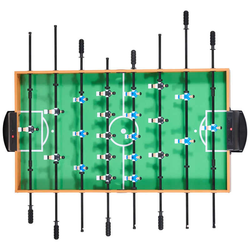 VEVOR salokāms galda futbols 106 cm, standarta izmēra iekštelpu galda futbola galds mājai, ģimenei un spēļu istabai, izturīgs komplekts ar 2 bumbiņām