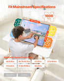 VEVOR 1000 detaļu rotējošs puzles dēlis ar 4 krāsainām filca atvilktnēm un pārsegu, 73 x 53 cm pārnēsājams koka galds, regulējams 2 slīpuma leņķos, puzļu piederumi pieaugušajiem, dzimšanas dienas dāvana mammai
