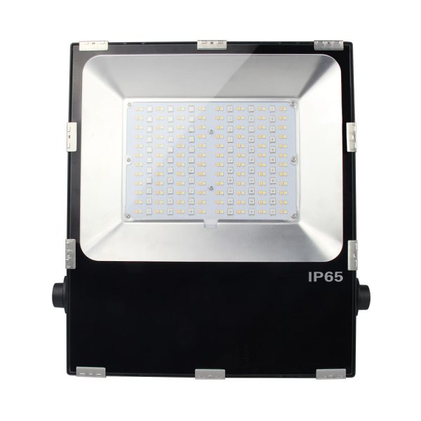 50W(4800Lm) LED Prožektors, IP65, RGB+CCT, ar wi-fi,  melns korpuss, RGB+2700-6500K